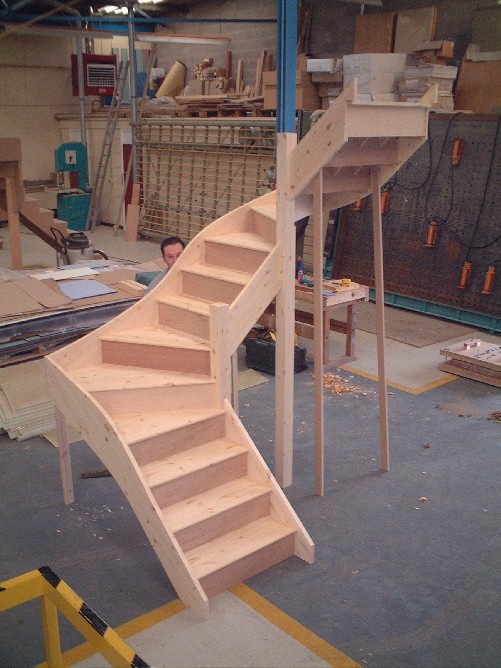 Double Winder Staircase